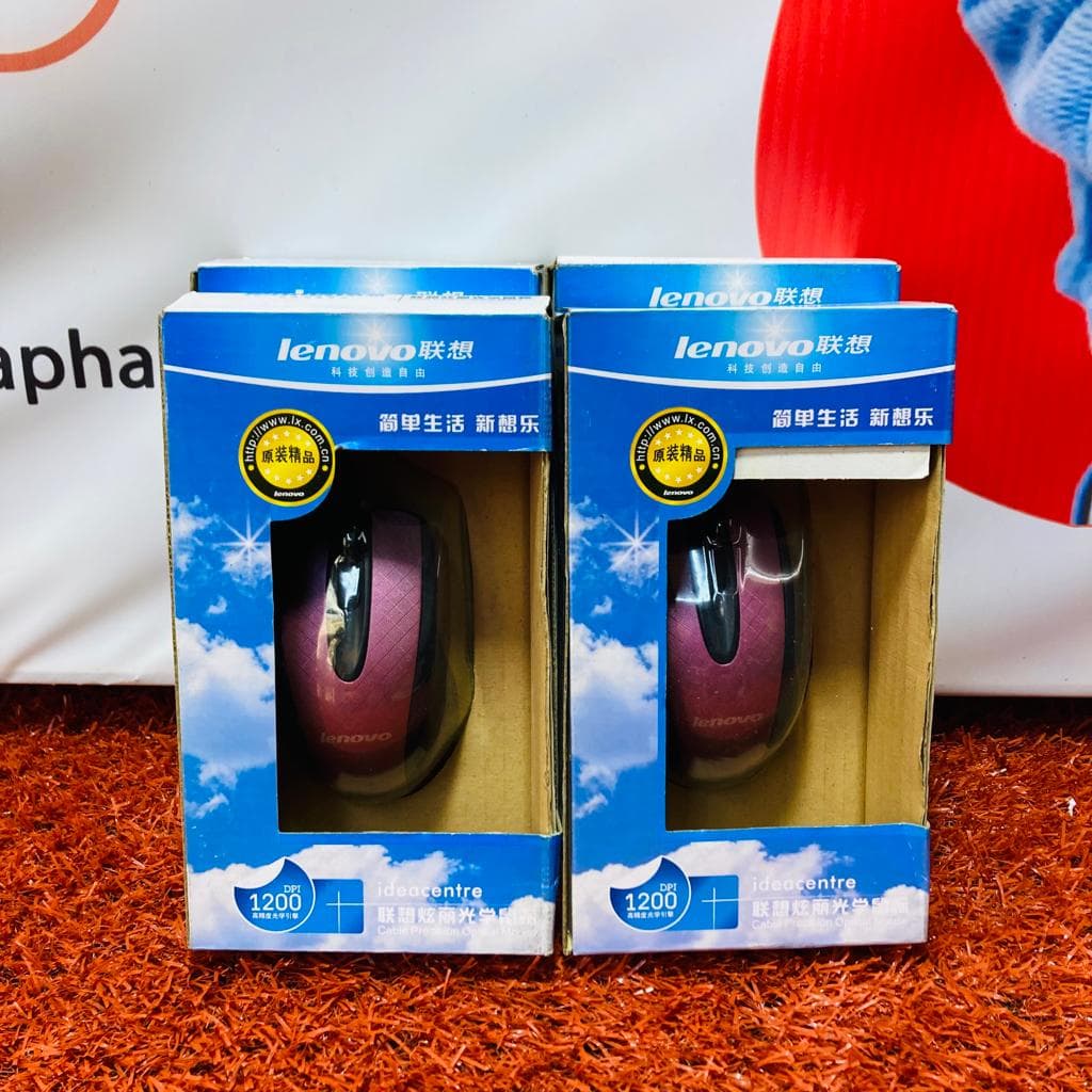 Souris  LENOVO AVEC FIL