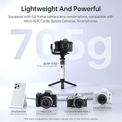 ZHIYUN Crane M3S Combo [Official] Stabilisateur Appareil Photo à