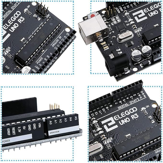 ELEGOO UNO R3 Carte Controller Board Microcontrôleur avec Câble