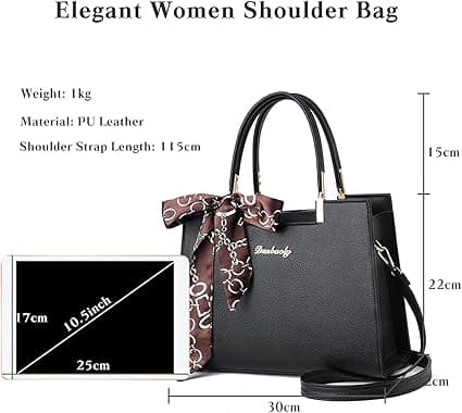 FANDARE Sac à Main Femme Sac à Bandouliere Grande Capacité Sacs
