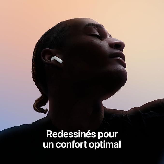 Apple AirPods 4 Écouteurs sans Fil, écouteurs Bluetooth