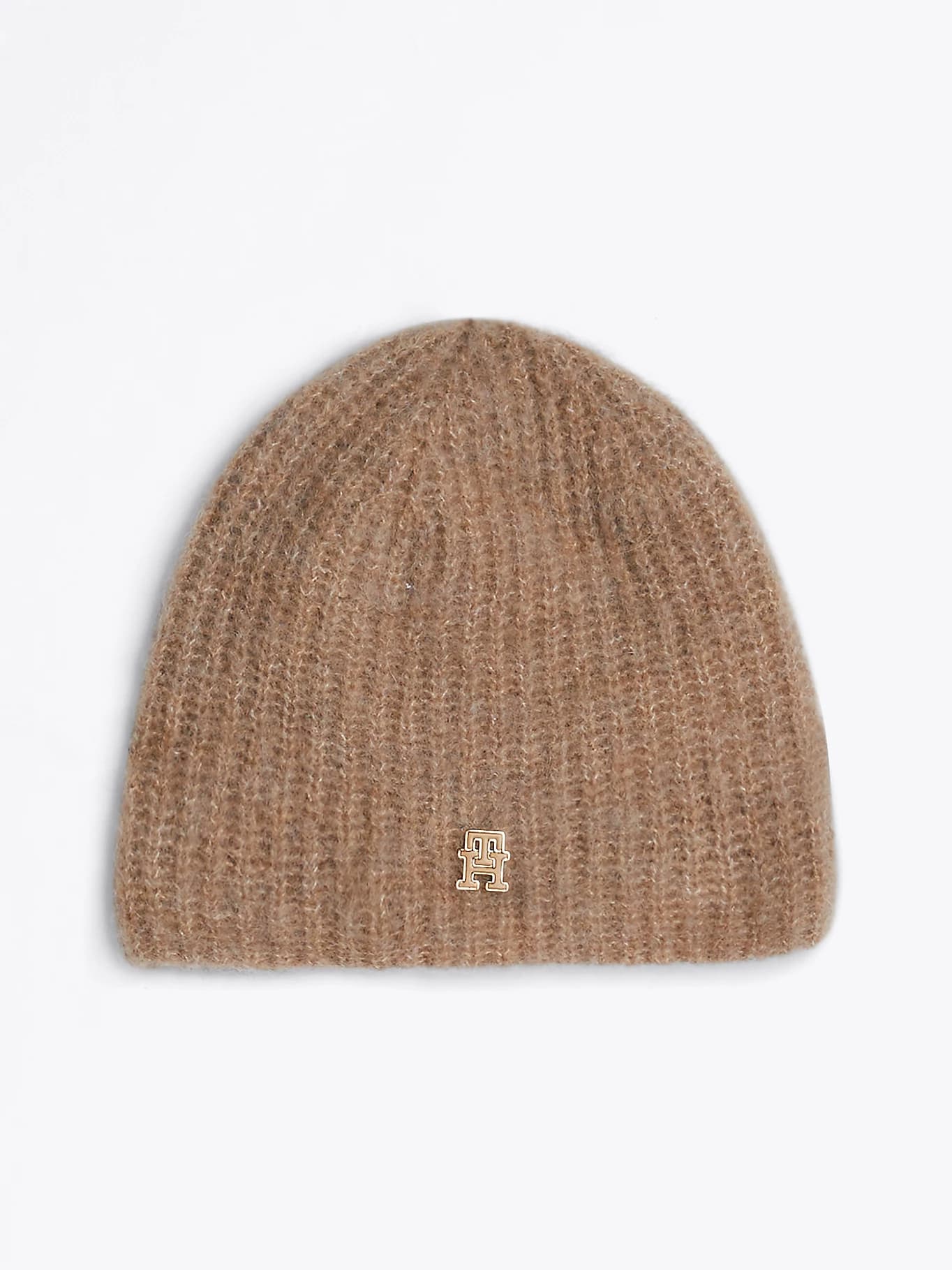 Bonnet TH Monogram en alpaga mélangé