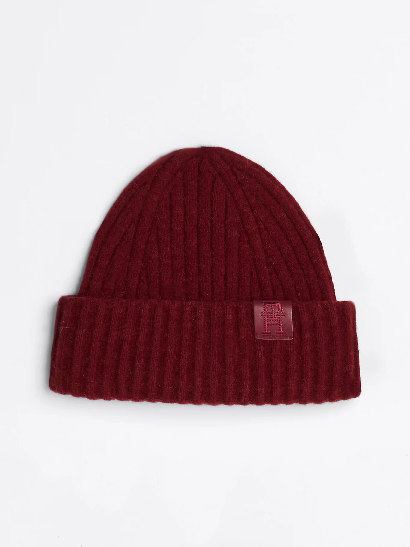 Bonnet duveteux en laine mélangée