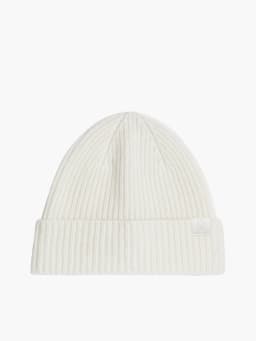 Bonnet duveteux en laine mélangée