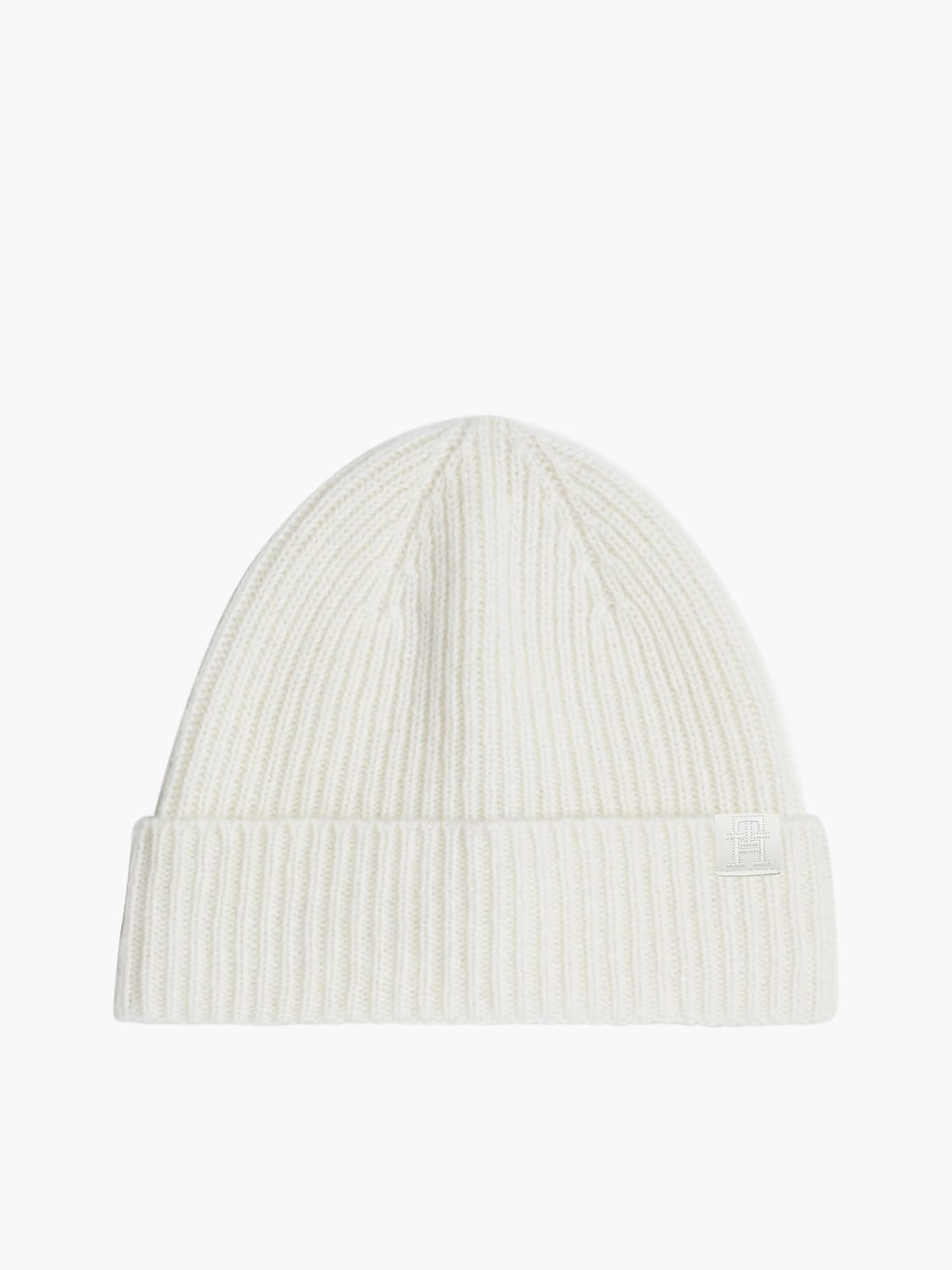 Bonnet duveteux en laine mélangée