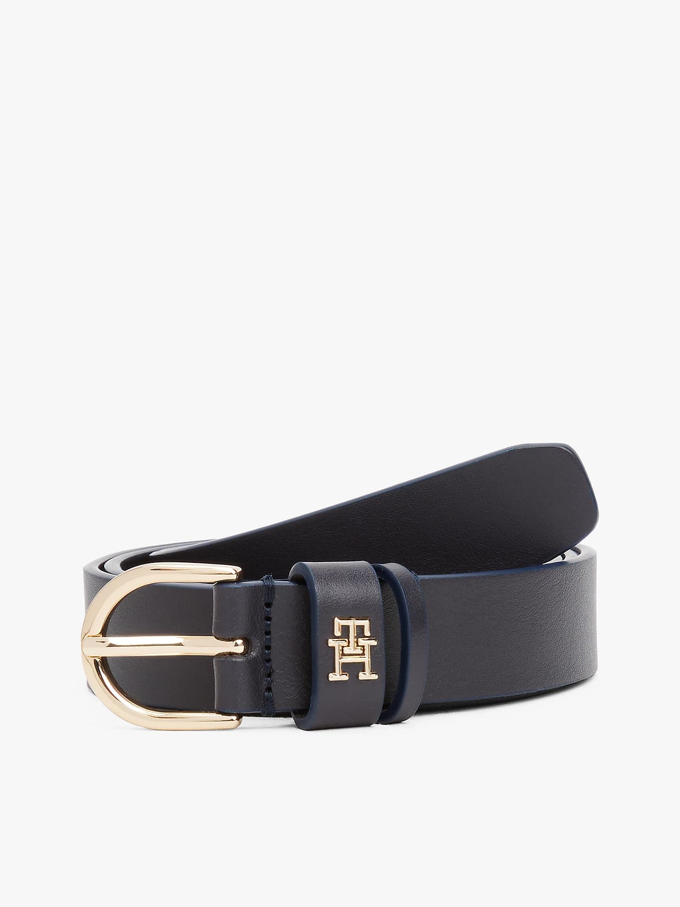 Ceinture Essential en cuir à monogramme TH