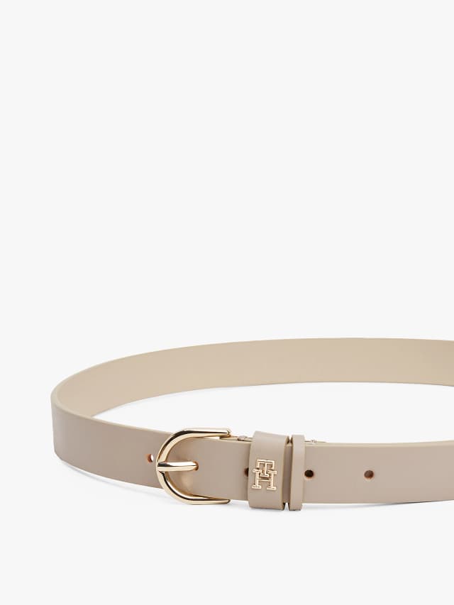 Ceinture Essential en cuir à monogramme TH