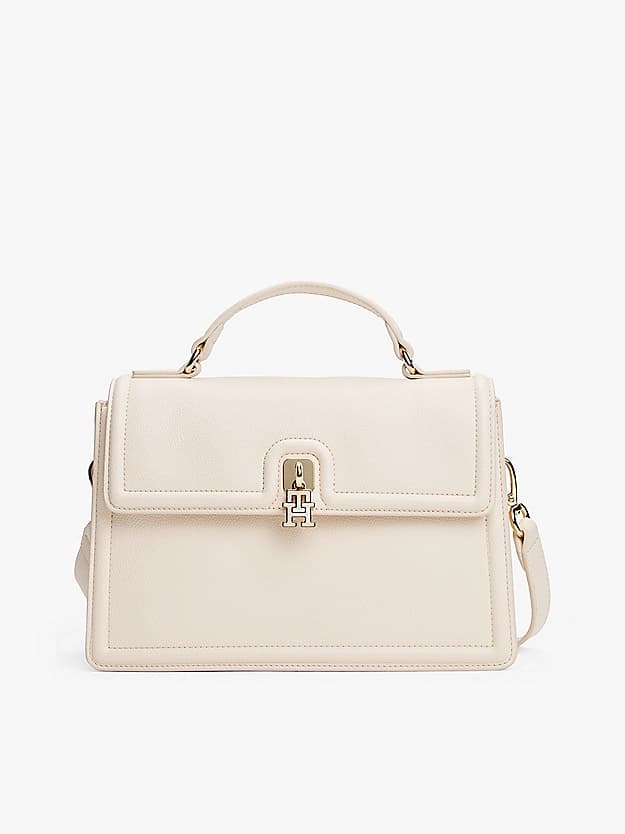 Sac bandoulière à fermoir tournant