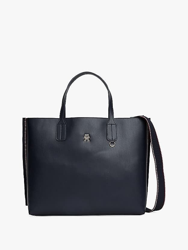Sac à bordure emblématique et monogramme TH