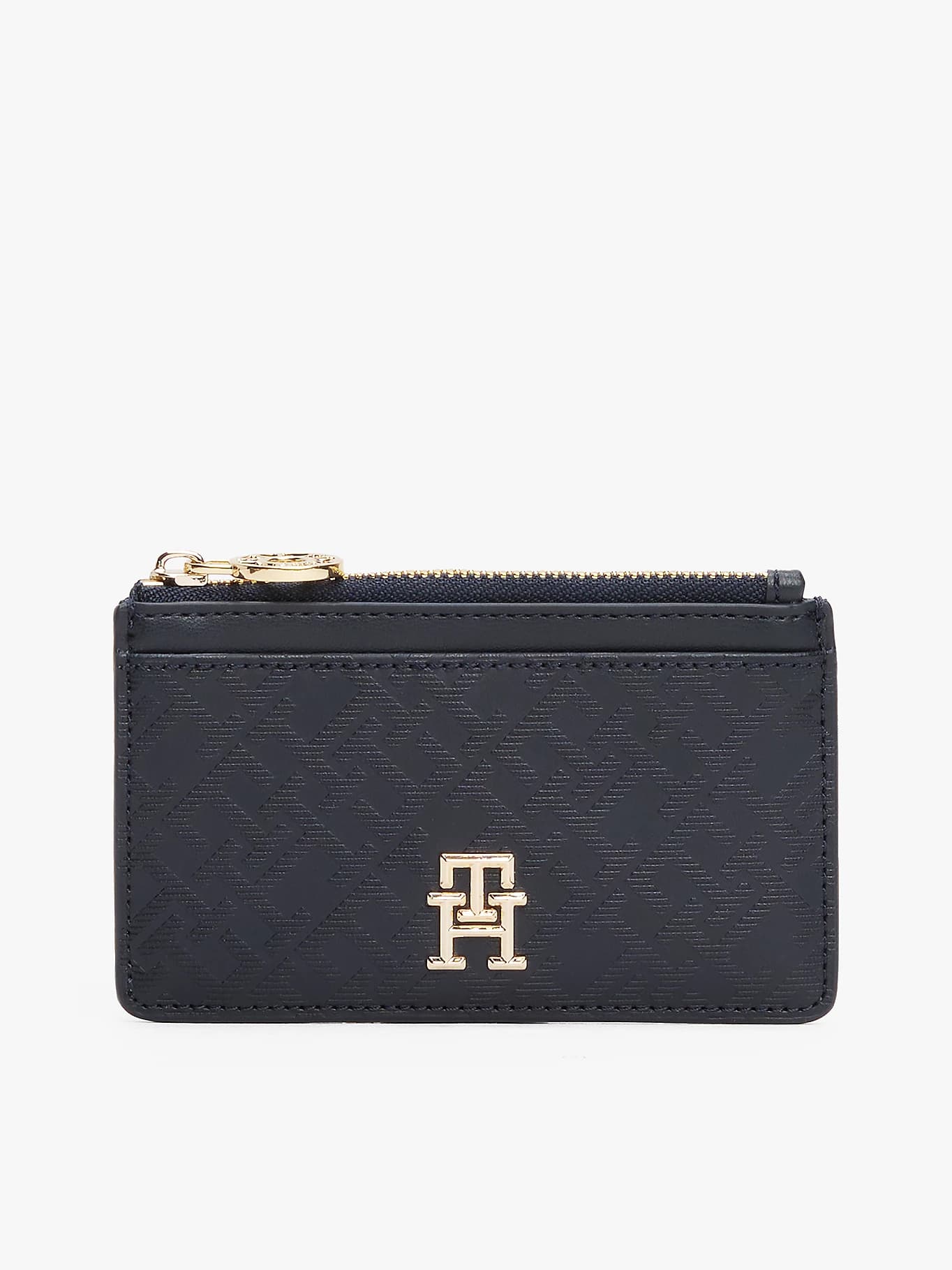 Porte-cartes à monogramme TH