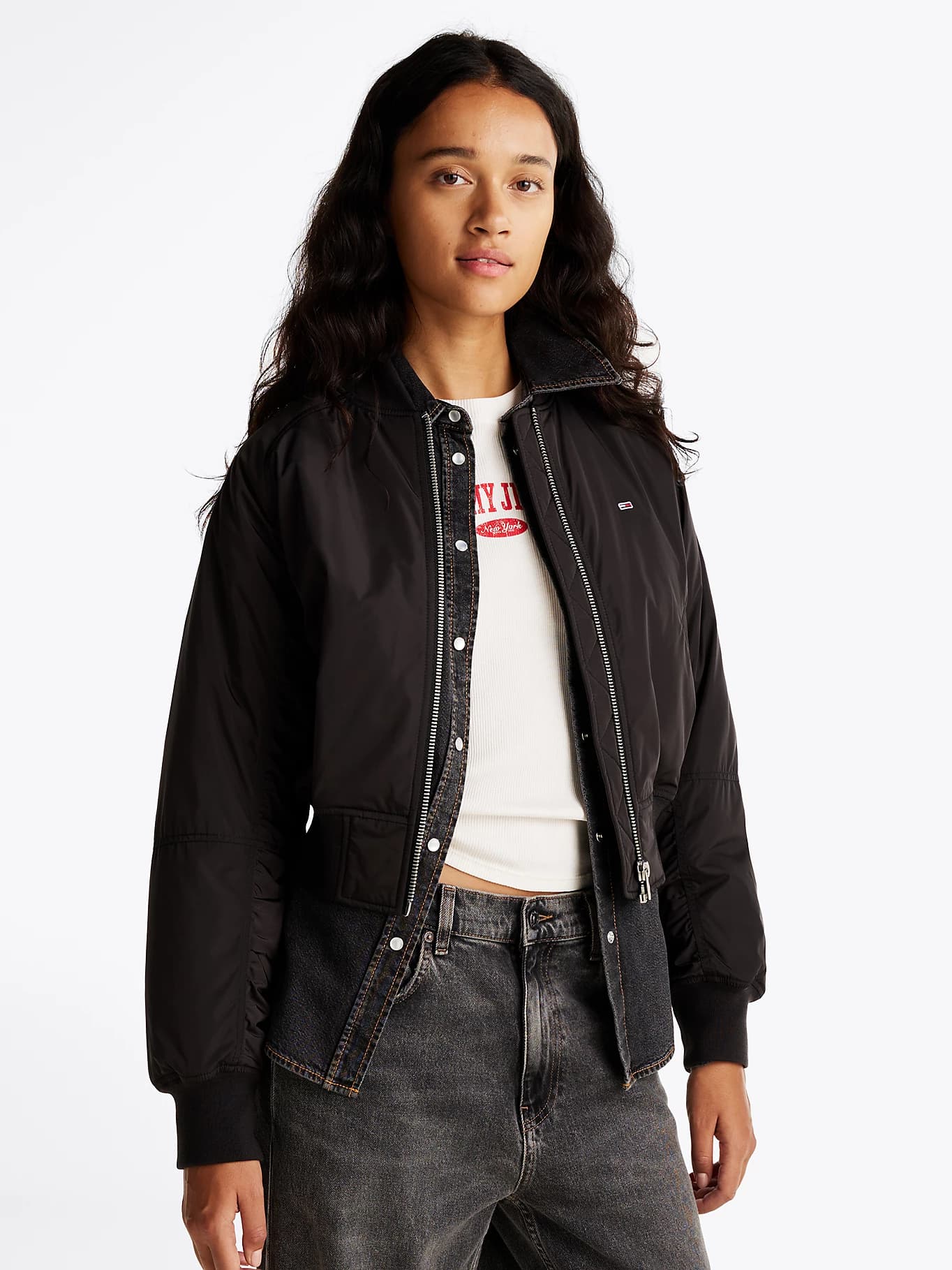Bomber rembourré déperlant