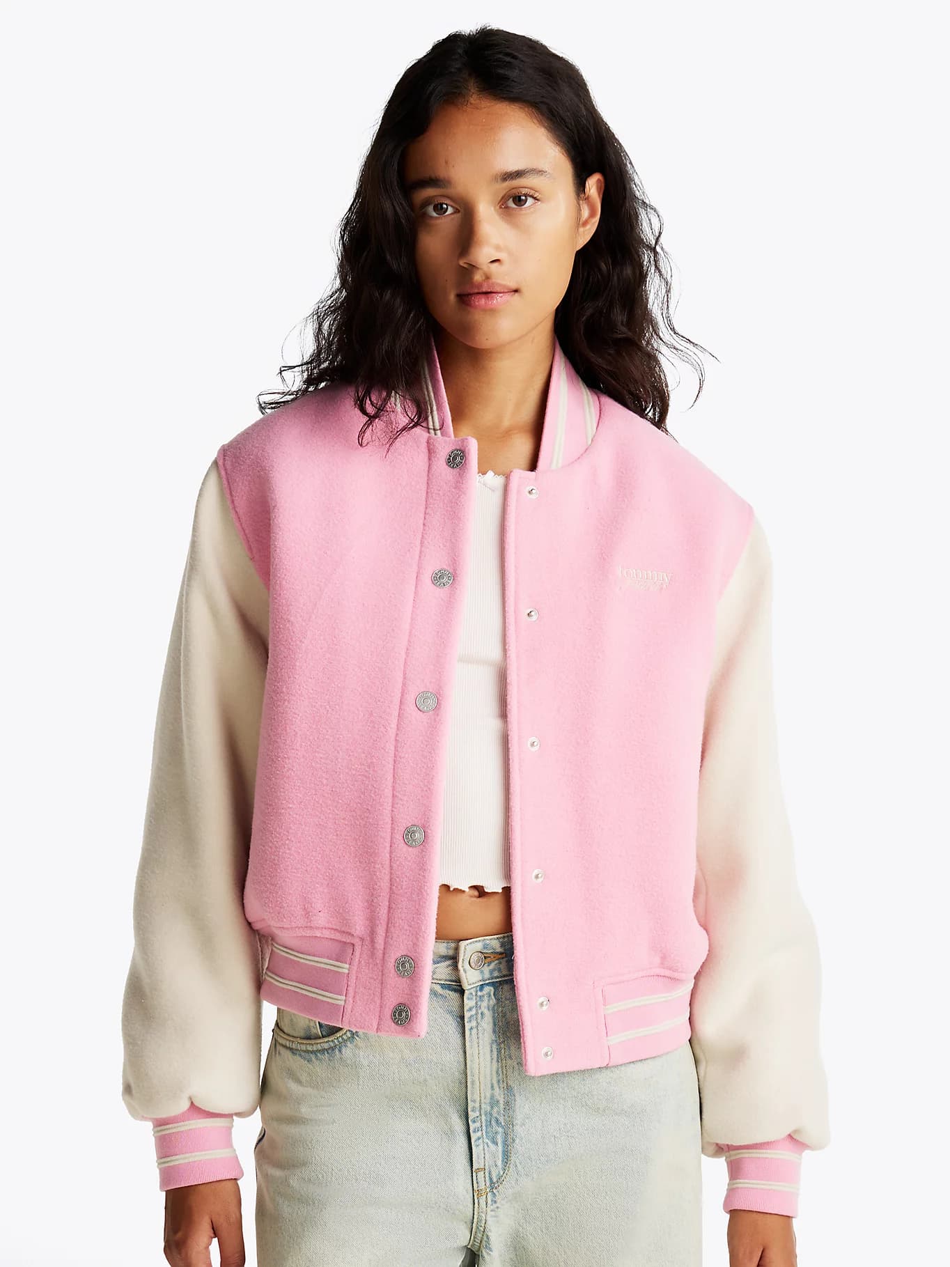 Bomber Varsity rembourré avec laine