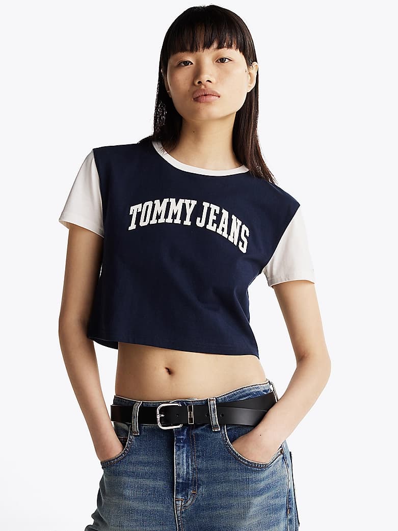 T-shirt court Varsity à logo