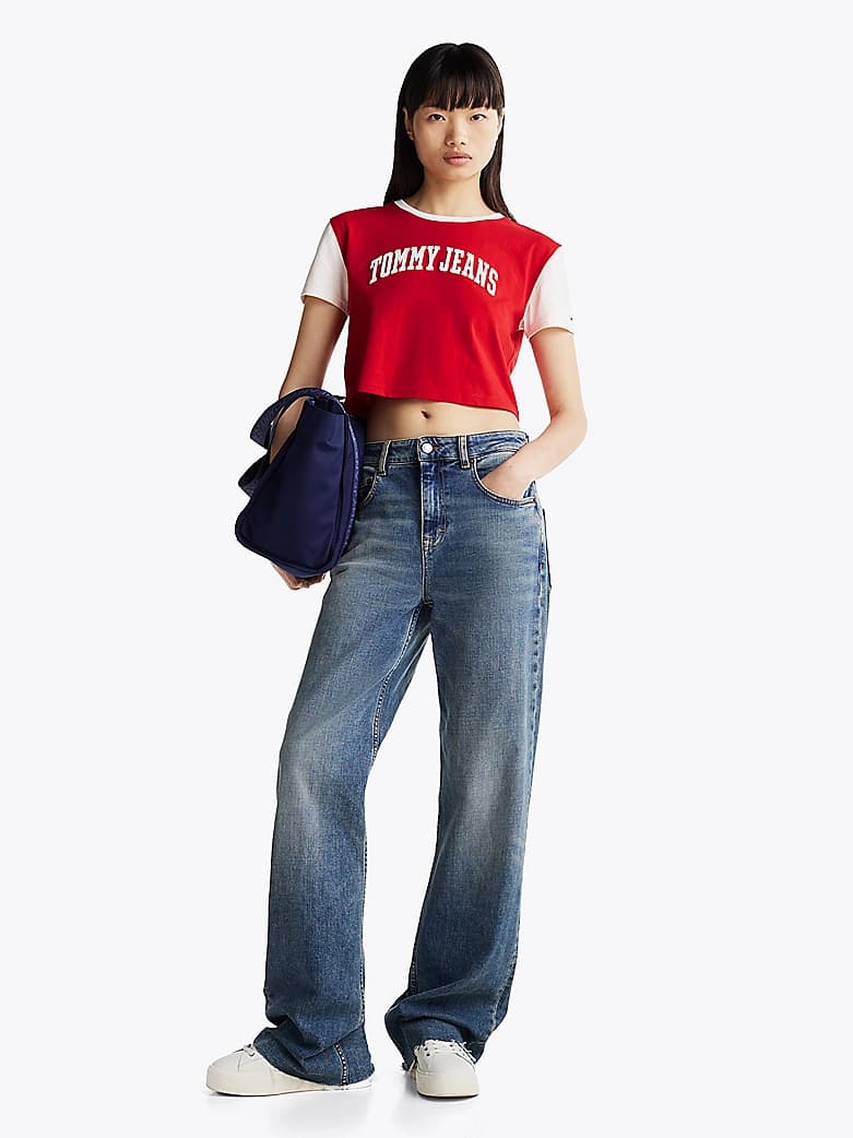 T-shirt court Varsity à logo