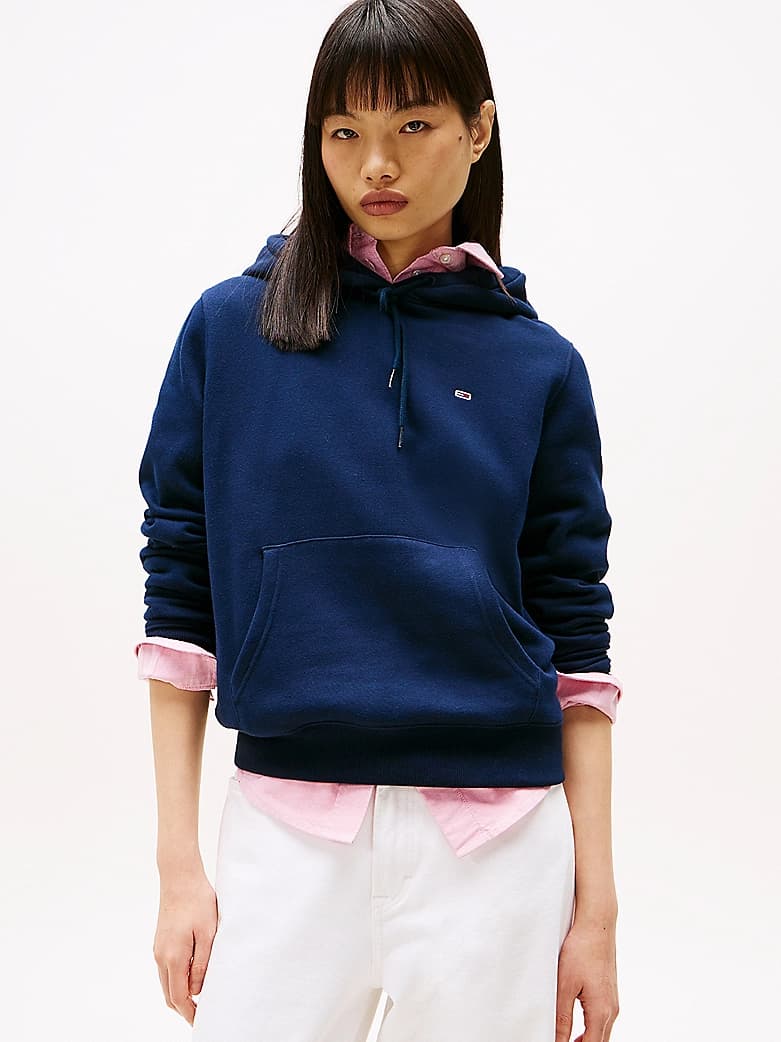 Sweat à capuche à écusson drapeau