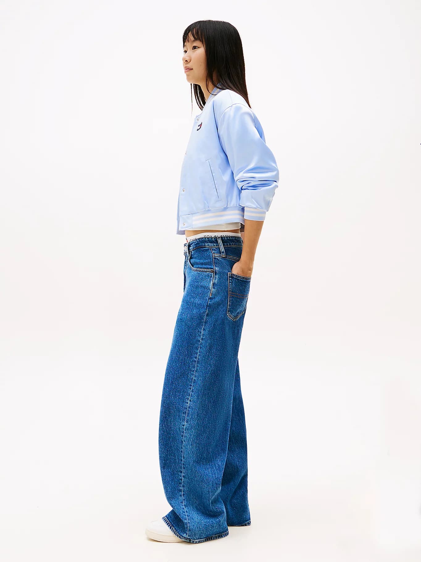 Jean ample Charlie taille mi-haute