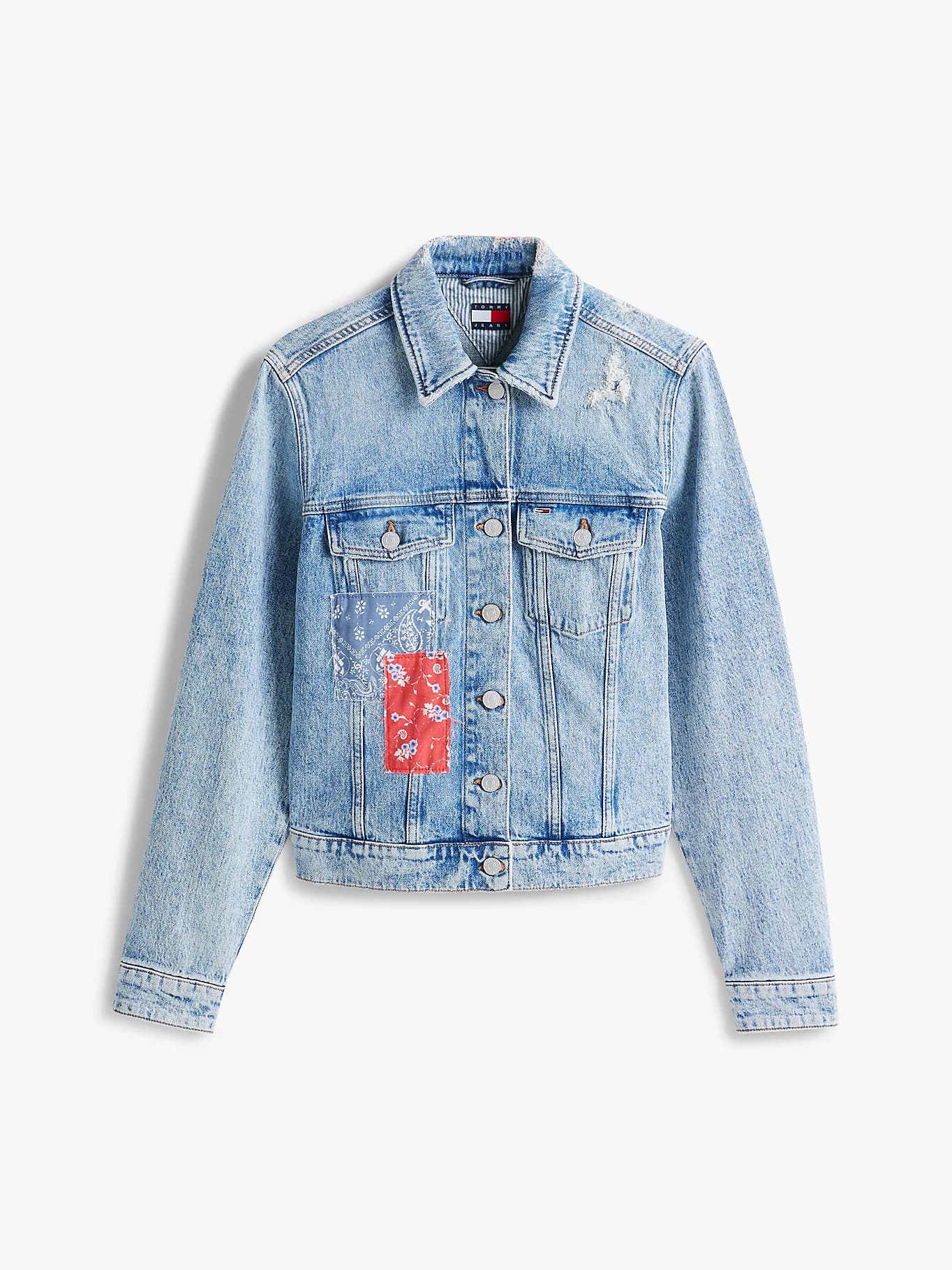 Veste trucker coupe standard en denim