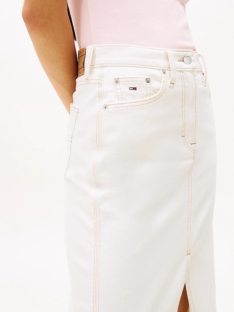 Jupe longue Claire en denim