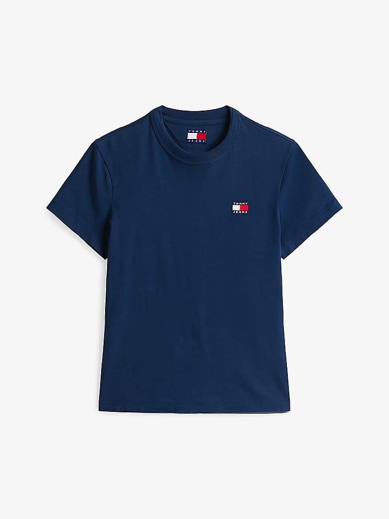 T-shirt Tommy Badge à col ras-du-cou