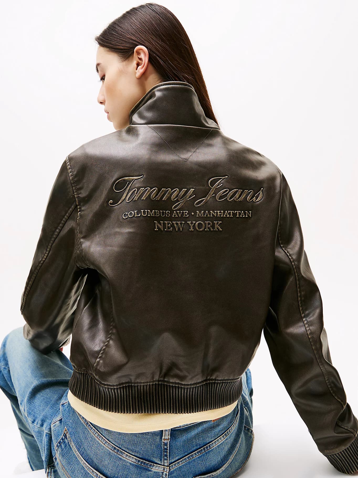 Bomber à logo au dos