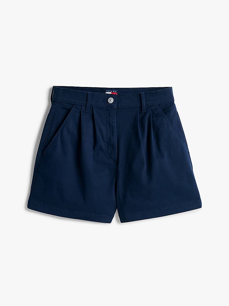 Short Claire en denim taille haute