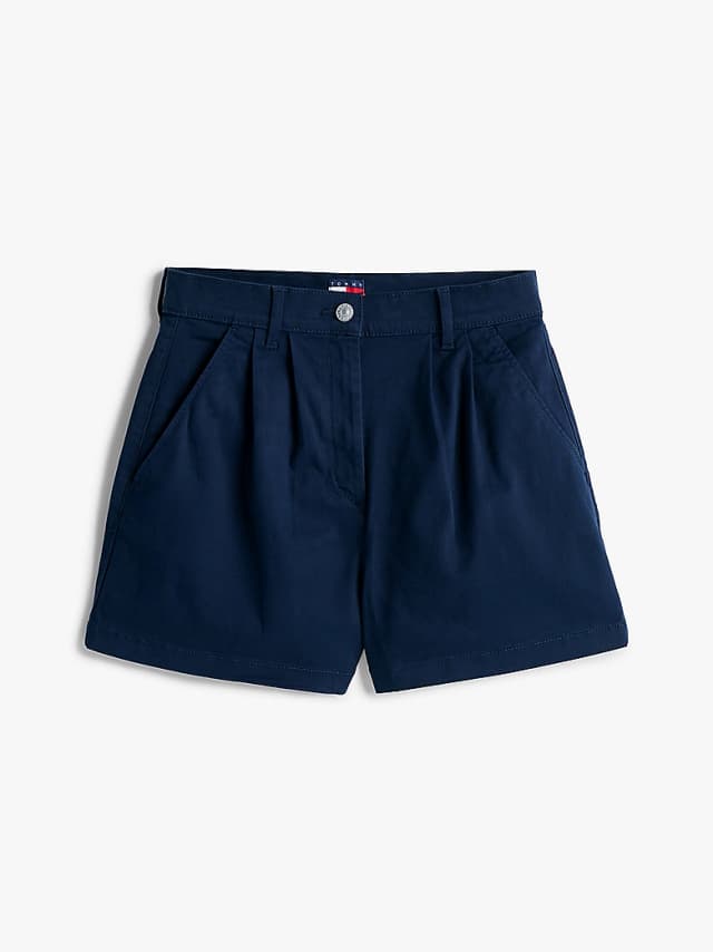Short Claire en denim taille haute