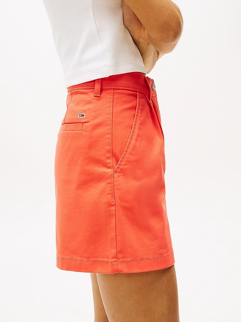 Short Claire en denim taille haute