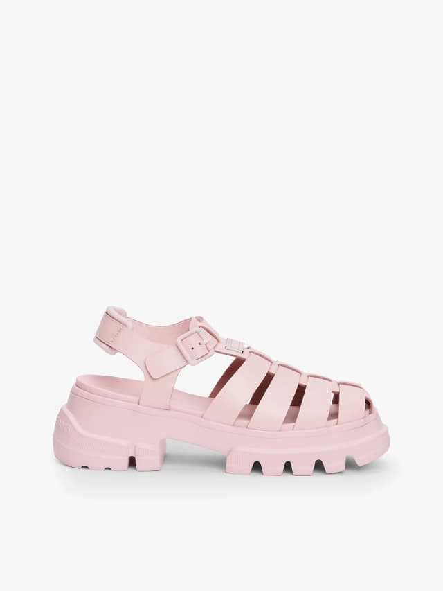 Sandales fisherman chunky en cuir