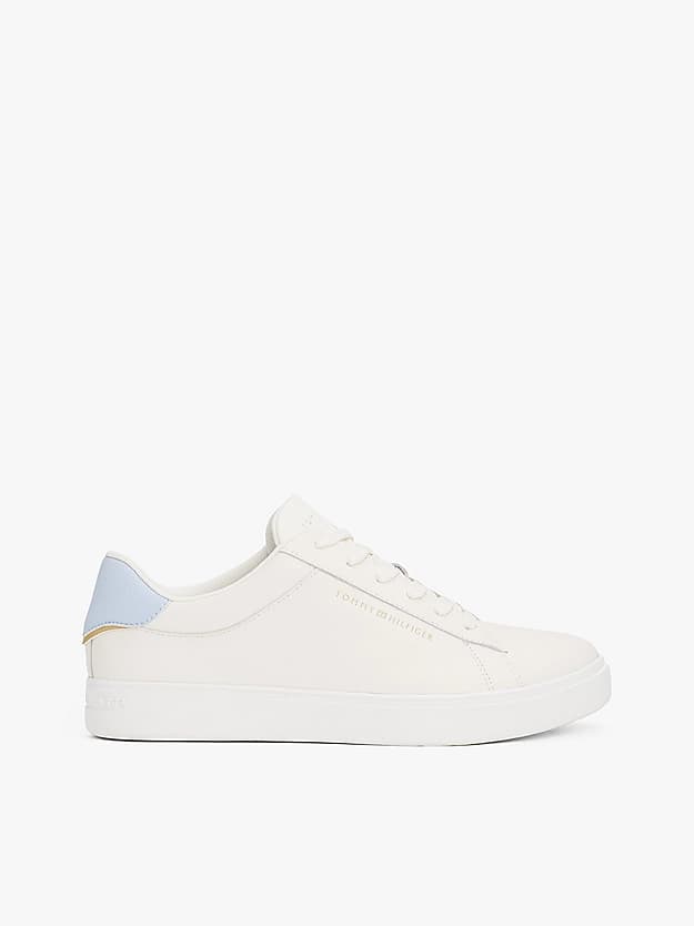 Baskets en cuir