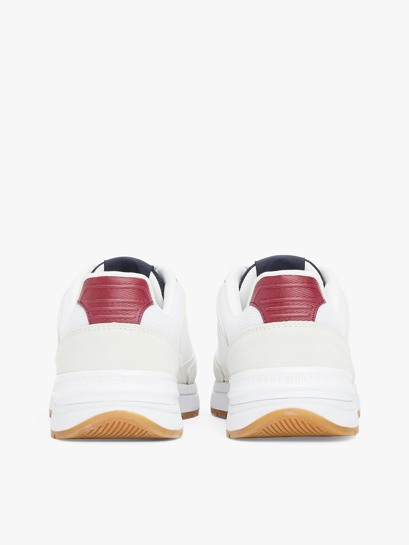 Baskets colour-block à monogramme TH