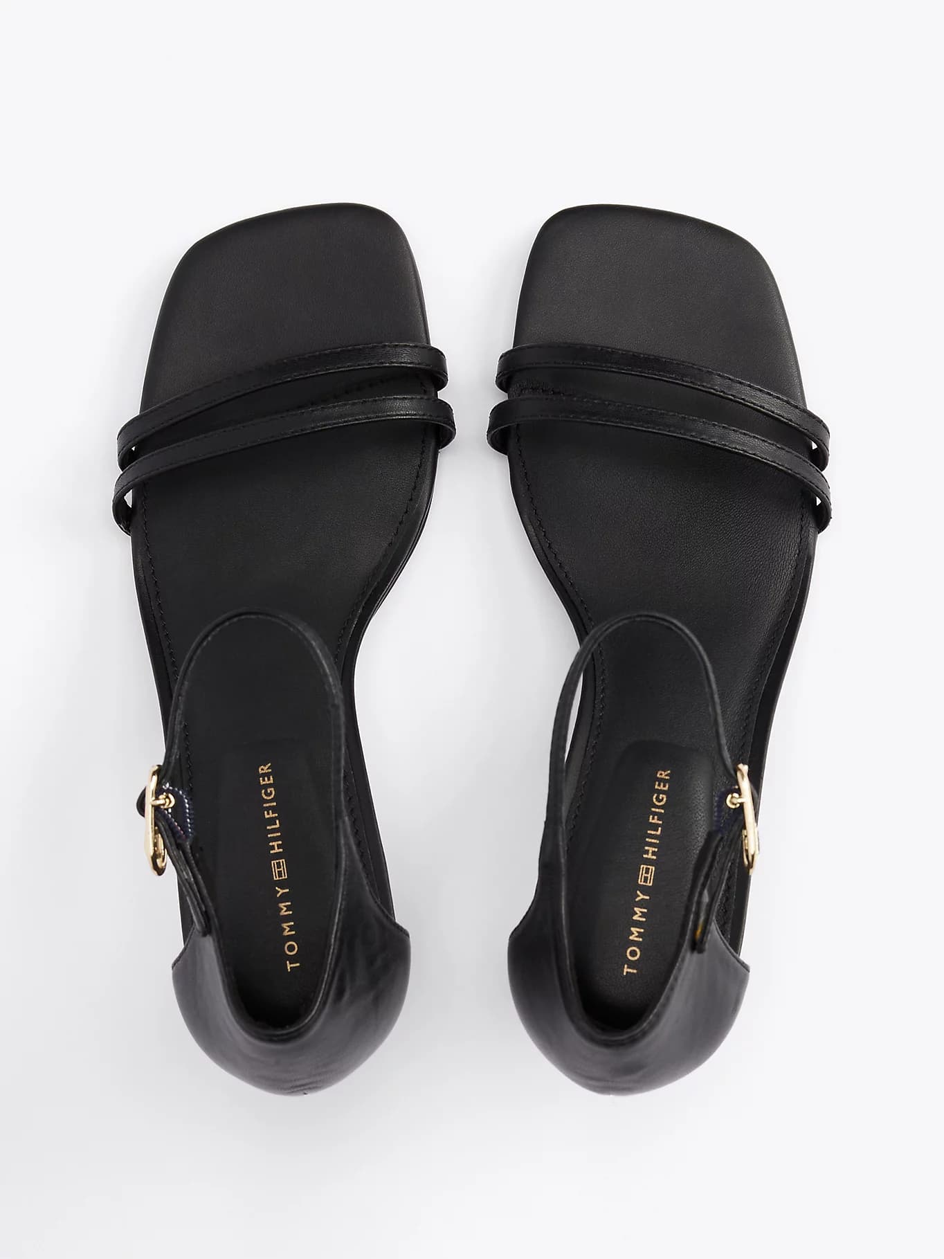 Chaussures en cuir à petit talon