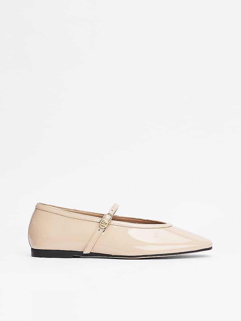 Ballerines Mary Jane en cuir verni