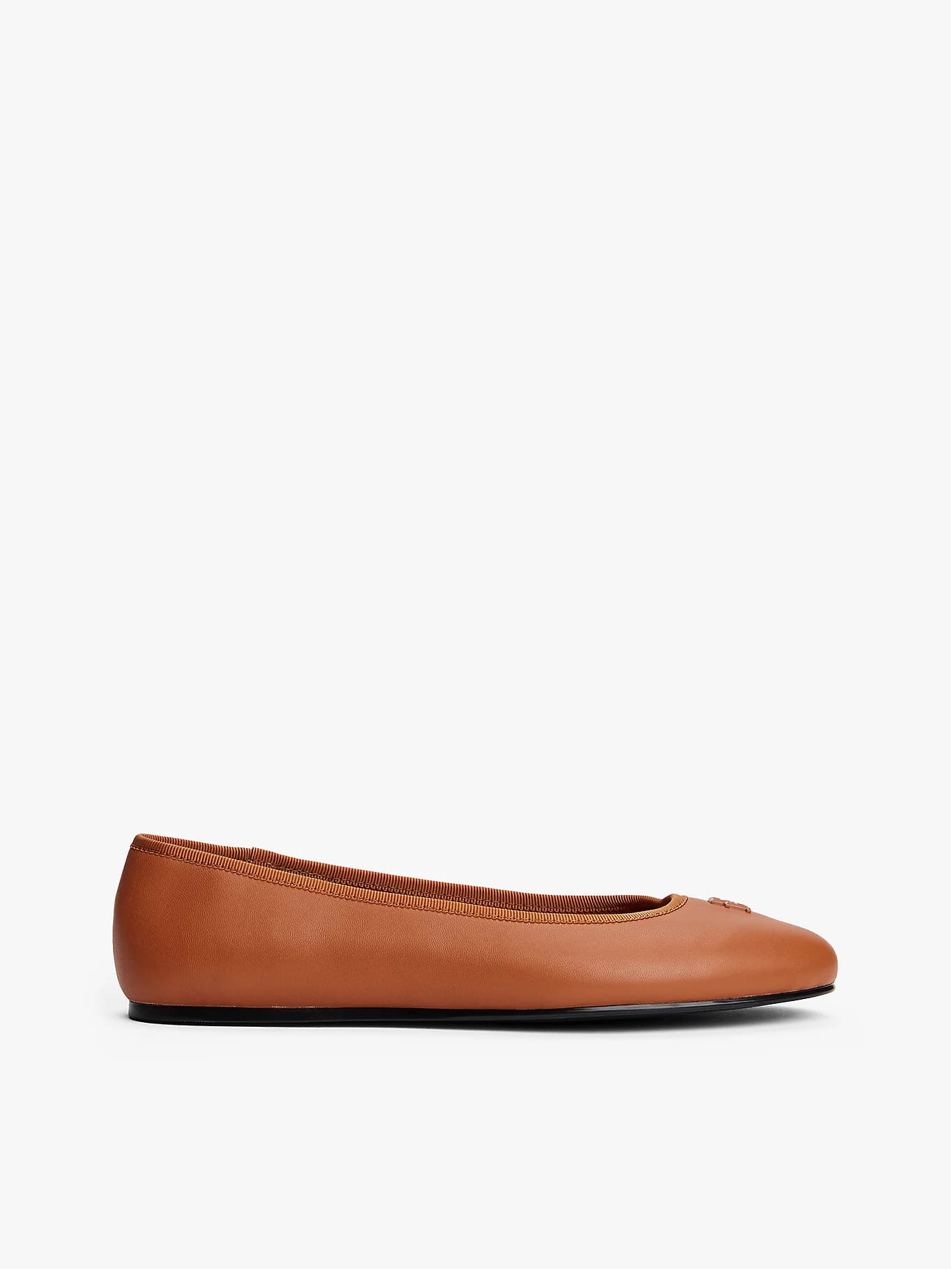 Ballerines en cuir à monogramme TH