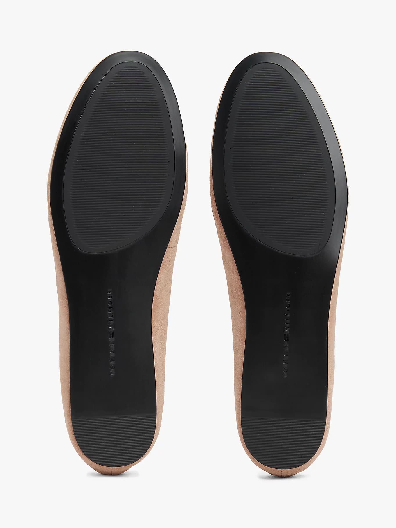 Ballerines en daim à monogramme TH