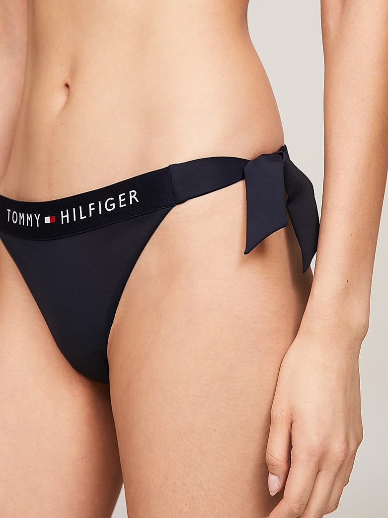 Bas de bikini cheeky Original à liens à nouer