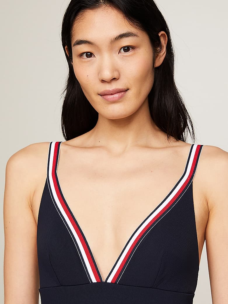 Maillot de bain Global Stripe plongeant