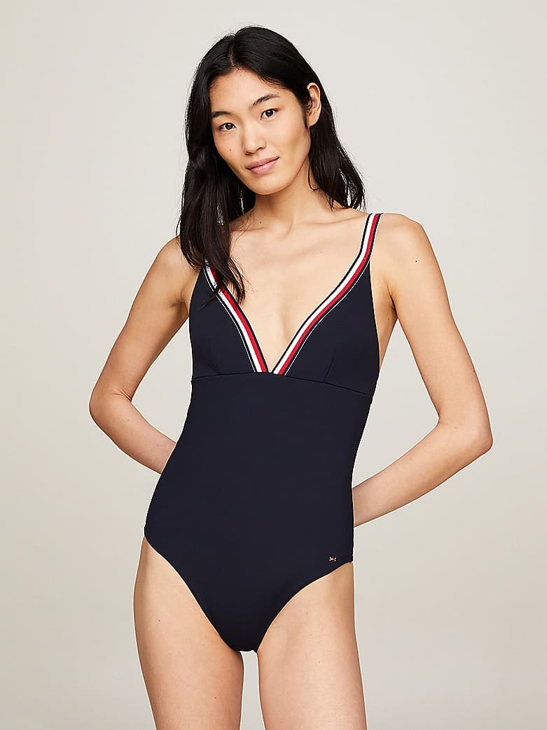 Maillot de bain Global Stripe plongeant