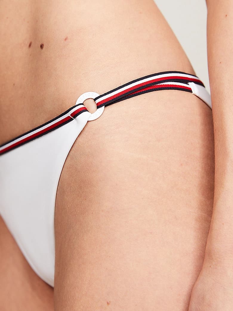 Bas de bikini Global Stripe à lanières