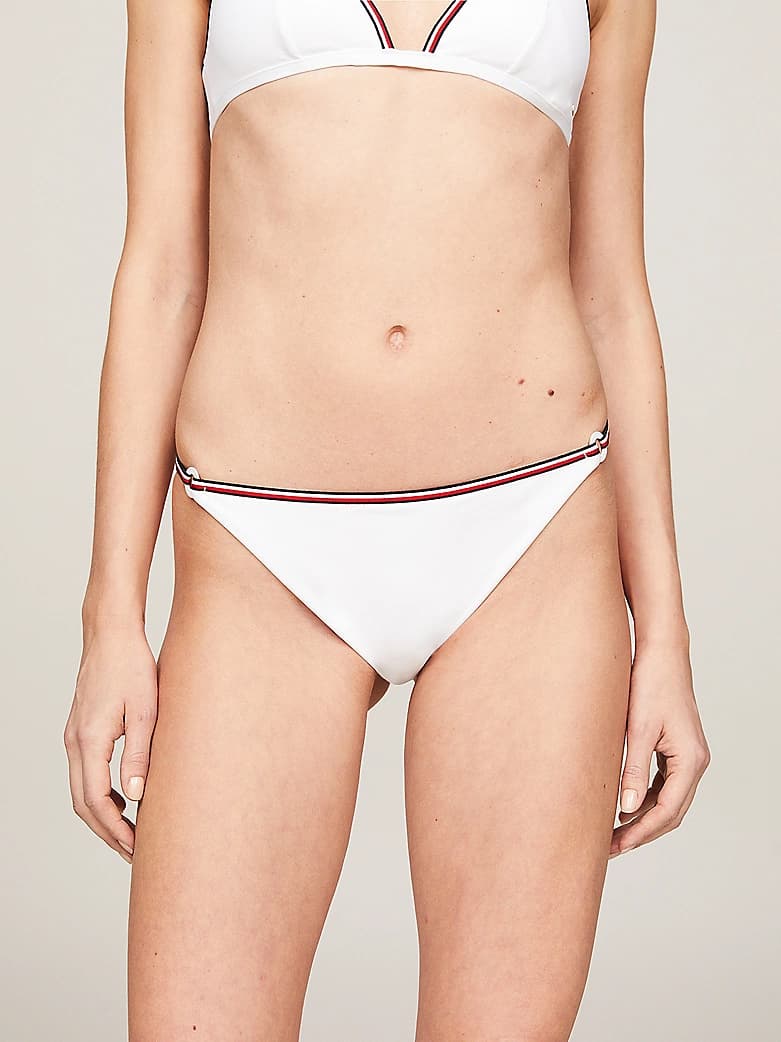 Bas de bikini Global Stripe à lanières