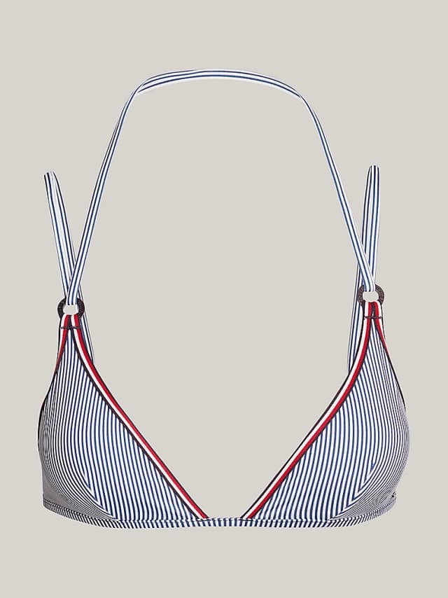 Bas de bikini Global Stripe à lanières