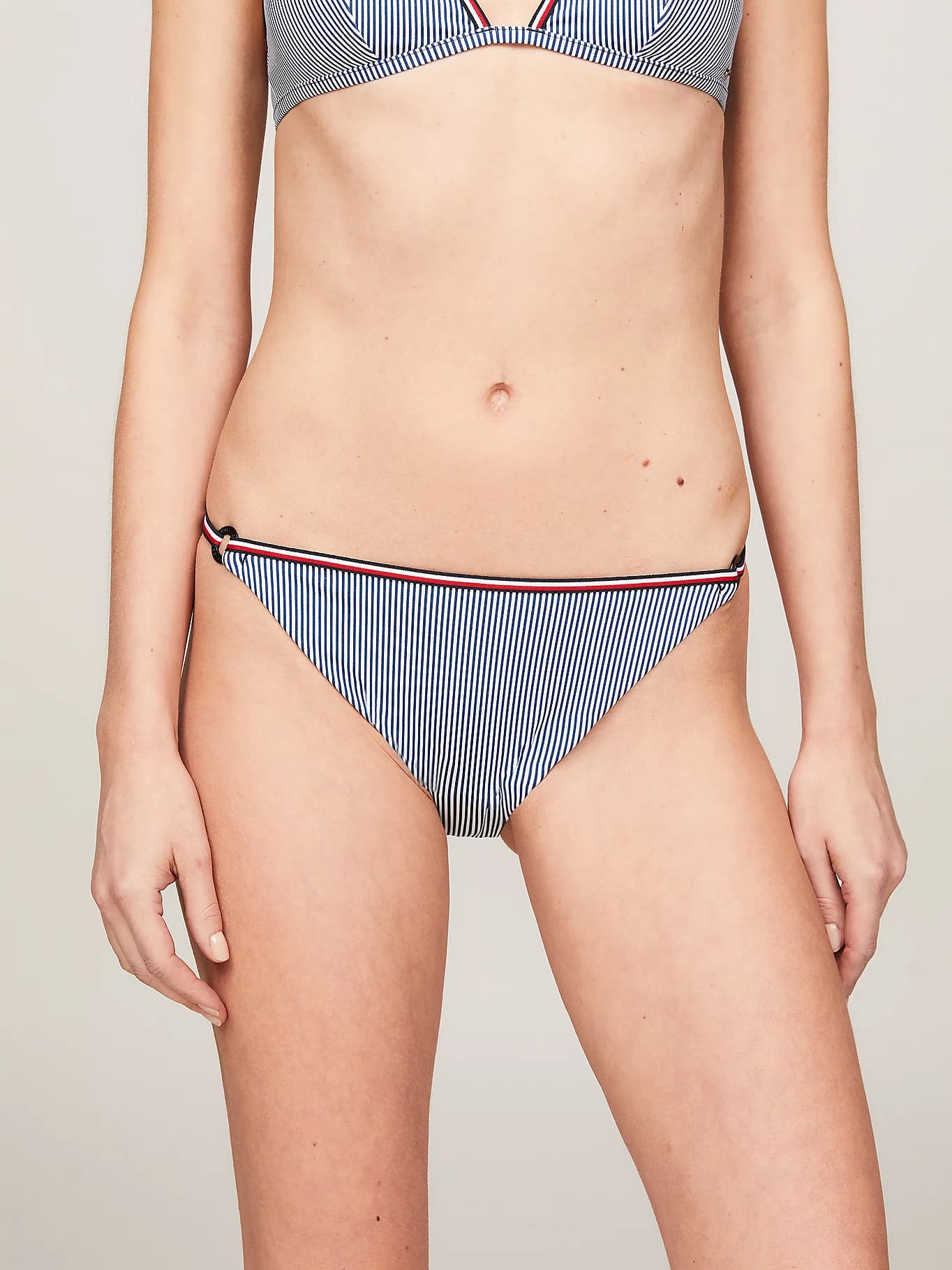 Bas de bikini Global Stripe à lanières