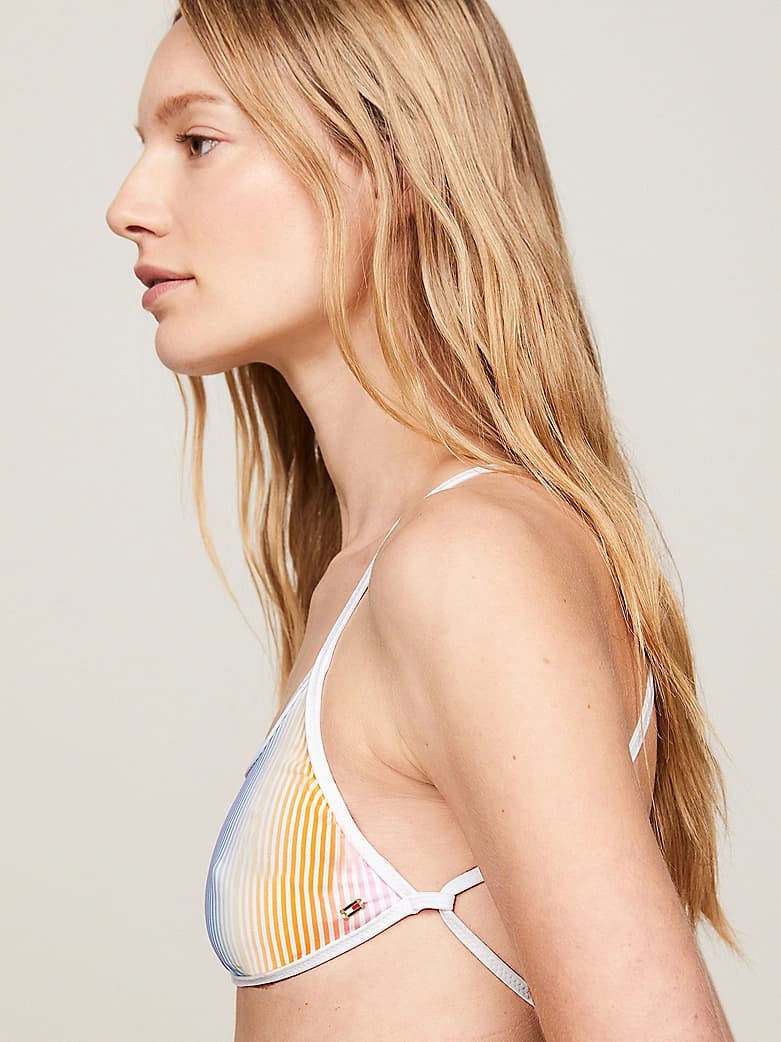Haut de bikini bralette Essential à motif