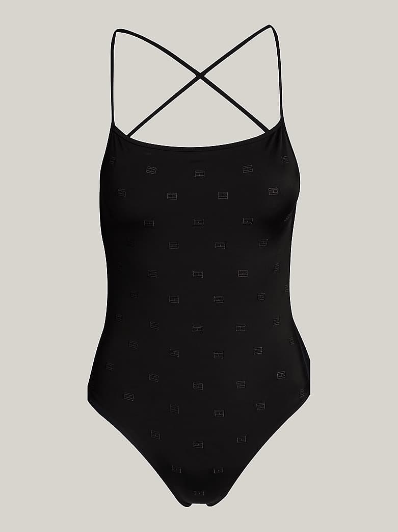 Maillot de bain à col carré