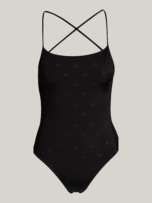 Maillot de bain à col carré