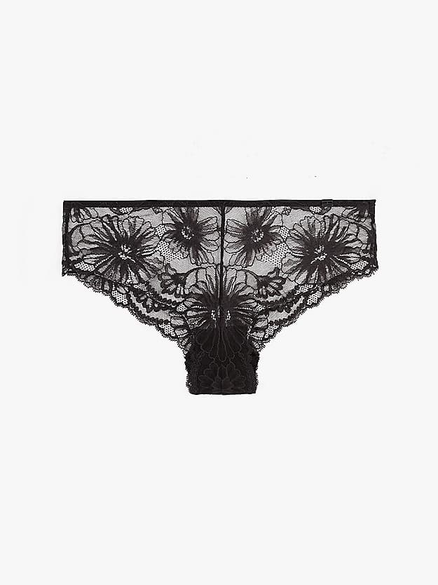 Culotte brésilienne en dentelle florale