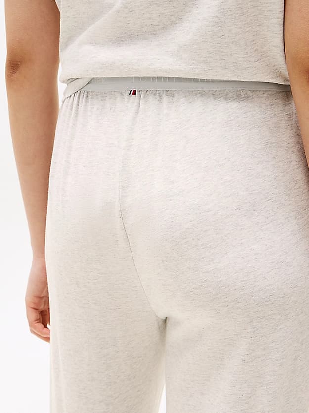 Pantalon de pyjama à ceinture à logo