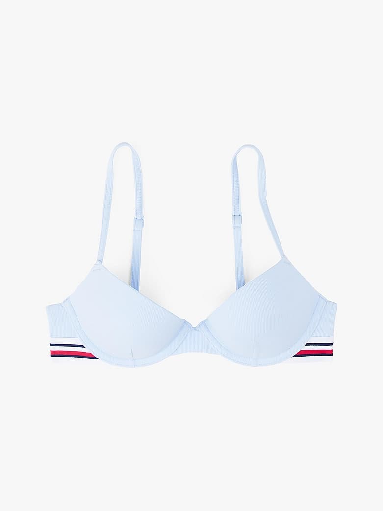 Haut de bikini push-up Global Stripe