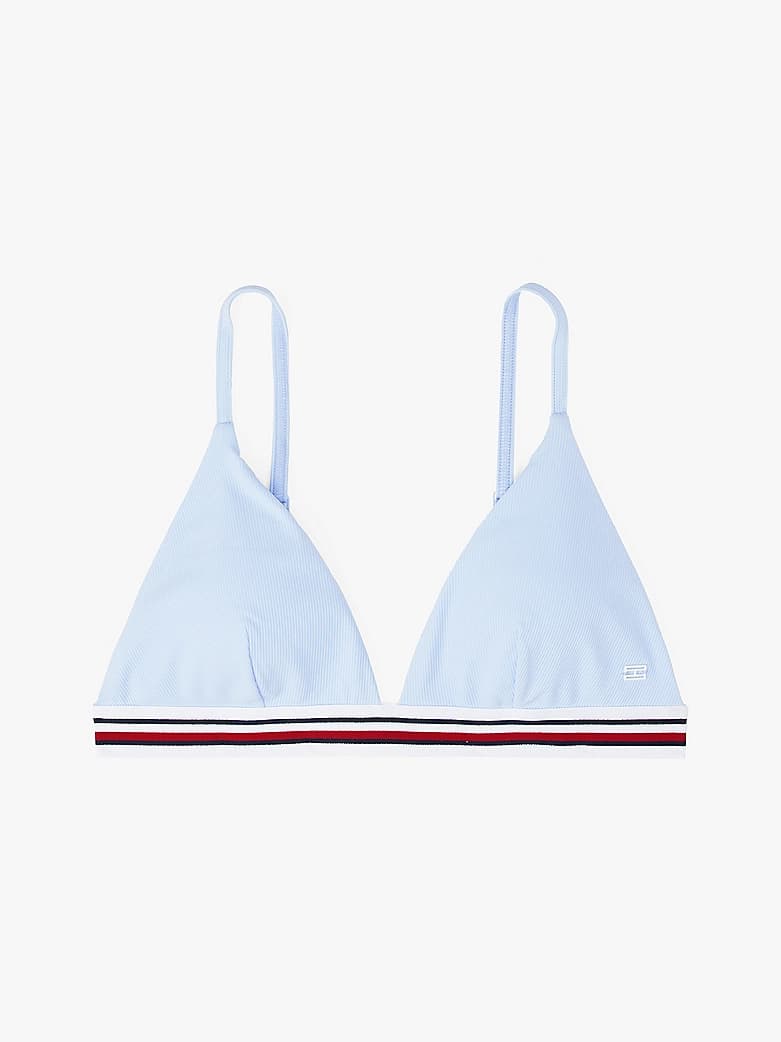 Haut de bikini triangle Global Stripe