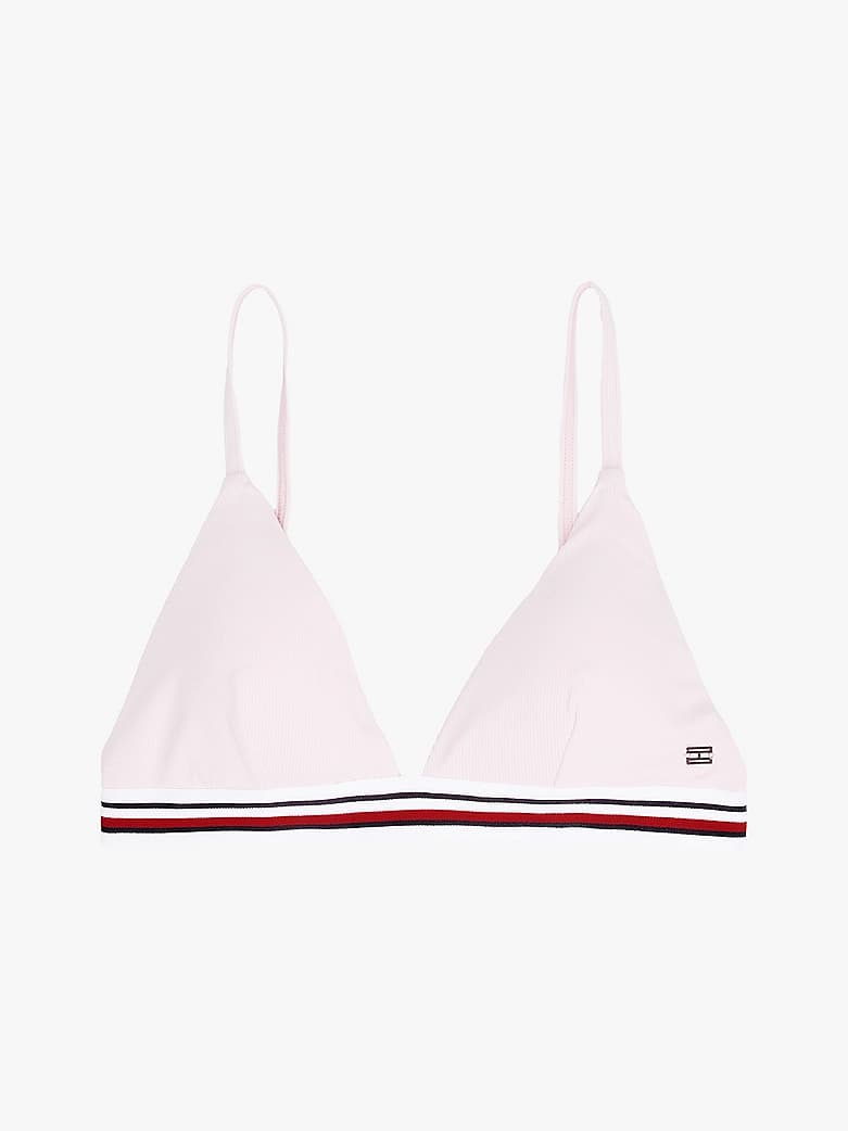 Haut de bikini triangle Global Stripe