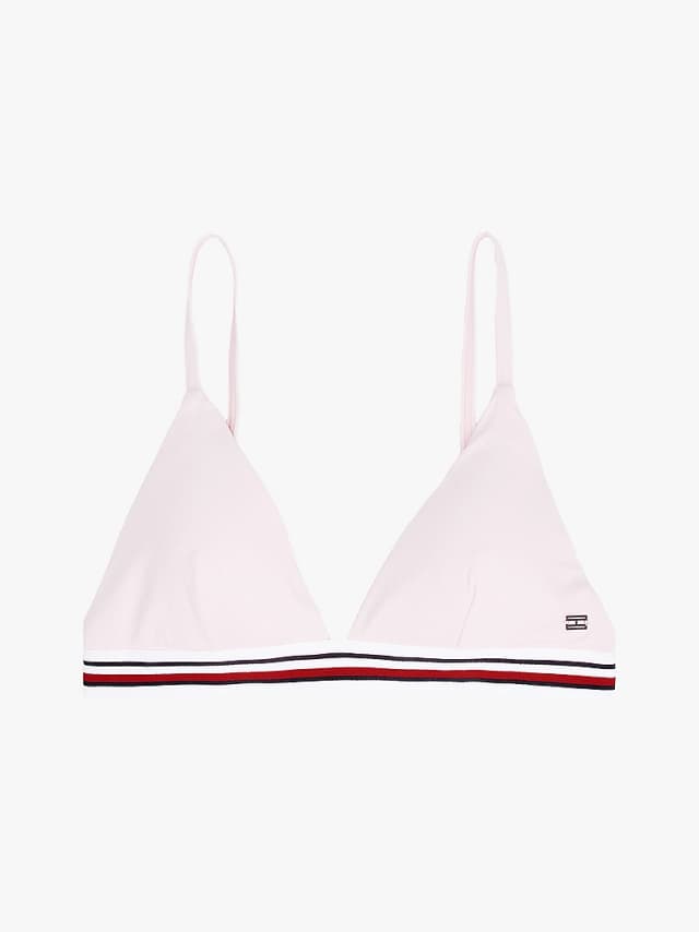 Haut de bikini triangle Global Stripe